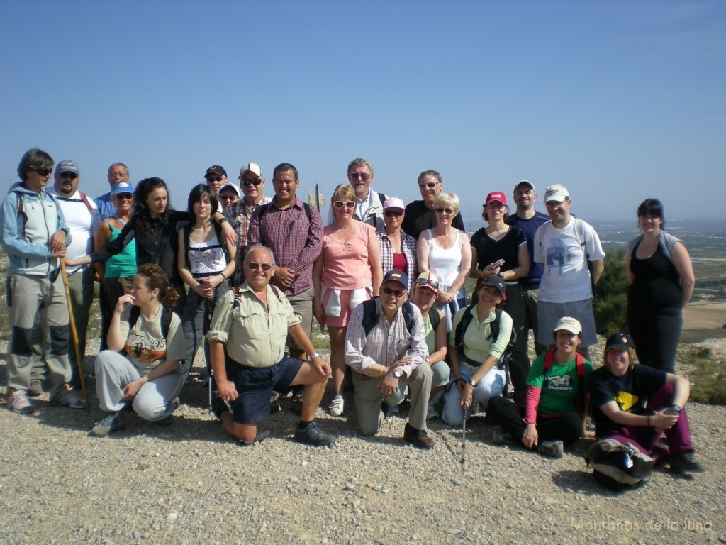 Grupo de la excursión a Las Escoteras